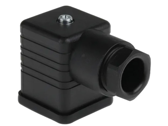 Kontakt Hirschmann sort  pin for Q45 Sentraler - DQ00000640006