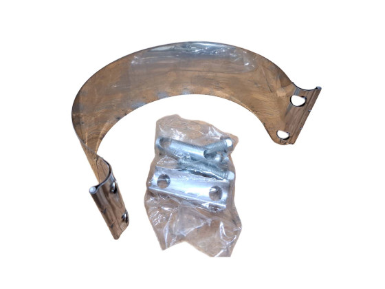 Rustfrit spændebånd lige 5,0" - 8755