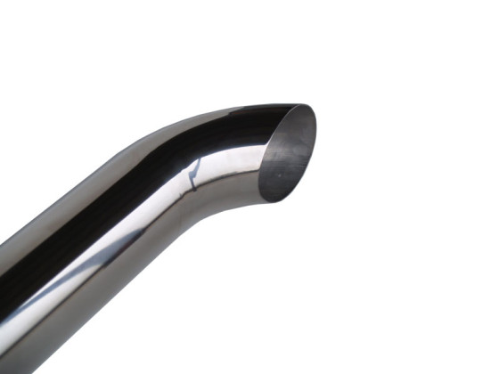 Poleret rør 114mm 3 mtr incl/bøjning - 87888