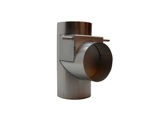 Udstødnings - vender Pipe 5" Syrefast