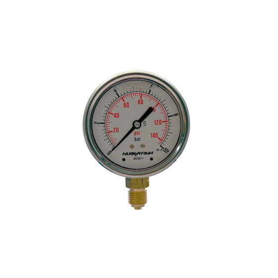 Manometer 63mm 1/4"