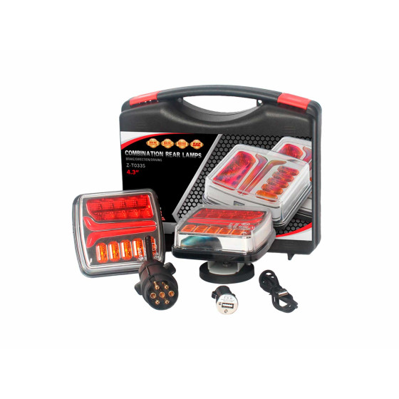 NORDLYS Trådløst baglygtesæt LED 24V