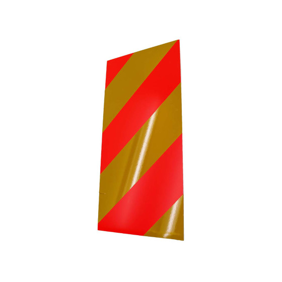 Bred last rød/gul venstre bag/højre foran