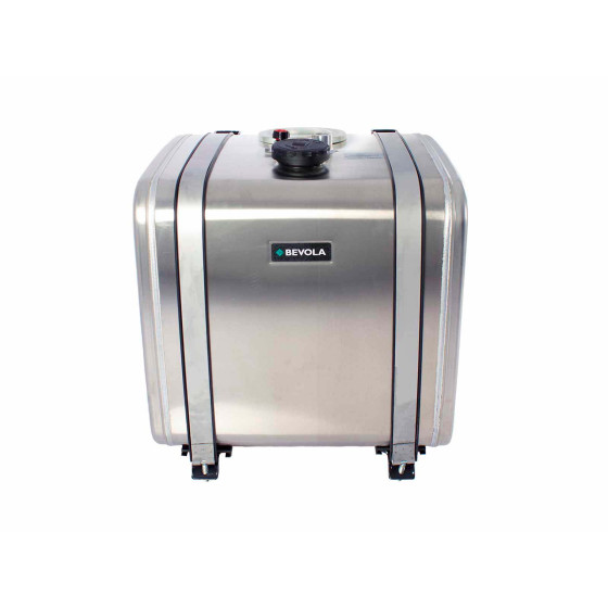 Hydrauliktank 250L, alu incl. ophæng og filter - Hydrauliktank 650x650x650mm - Returfilter GLF21 450mm 250l/min