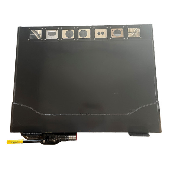 Hydrauliktank stål 200L 250x913x1200 m/runde kanter - Inkl filter og ventil