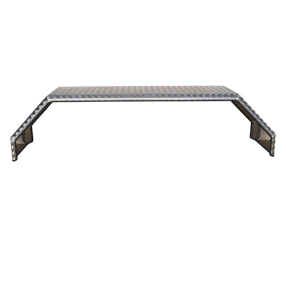 Boogieskærm alu L2650xH675xB670 - 43551