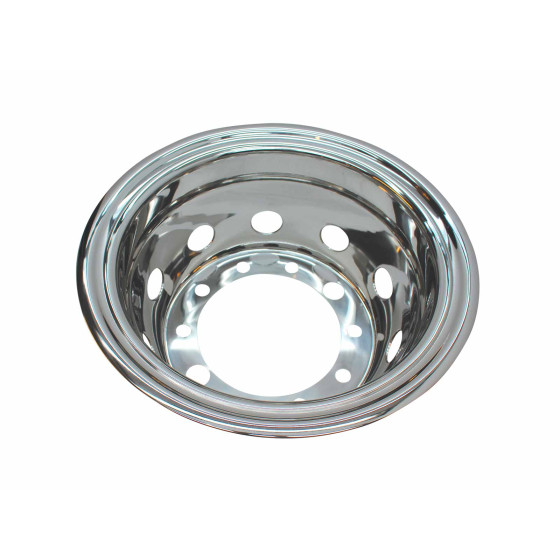 Bagkapsel 22,5"x8,25" Deep Nested,rustfri - 10 huls - 285mm dyb - PCD 335mm - Deep Nested