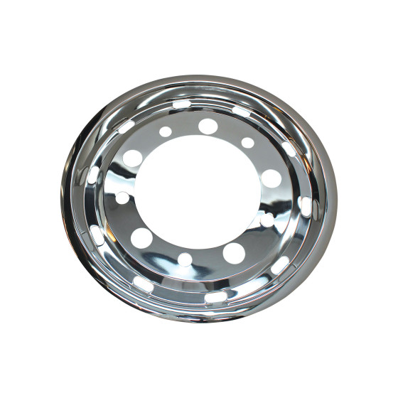 Forkapsel 22,5” rustfri - Inset: 25mm, Offset: 135mm