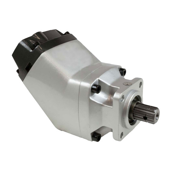 Parker F2-53/53-R stempelpumpe 3781453 - Dobbelt-flowpumpe for PTO montering