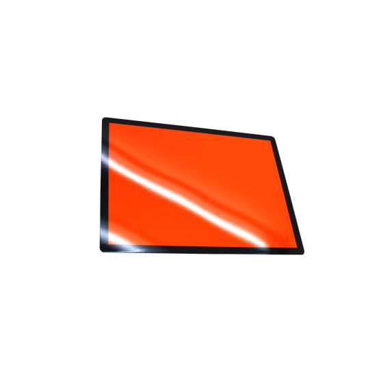 Giftskilt-plade 300x400 mm - 1mm aluminium