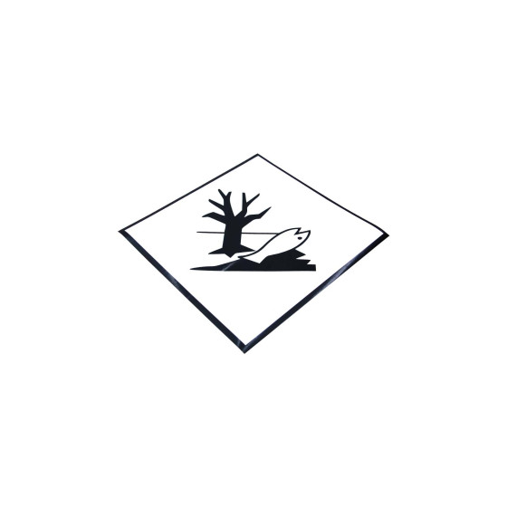 Miljøfarlige stoffer, Klistermærke - 250x250mm