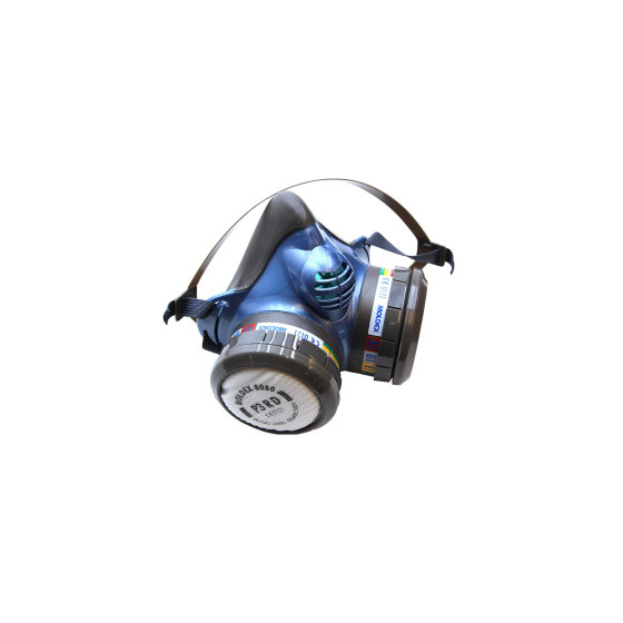 Sikkerhedsmaske Moldex 5000, A2-P3D ADR - EN405:2001   FFA2P3RD (engangshalvmaske)