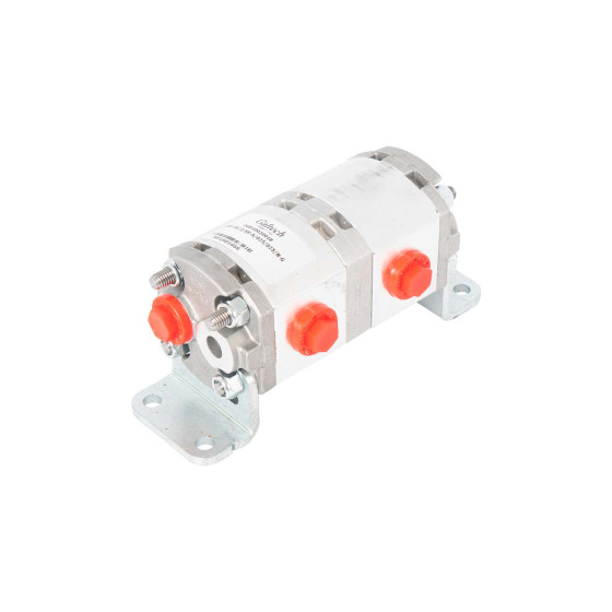 Gear flowdivider DF 1-ST 2,5cc x2, max 12 l/min, 250 bar