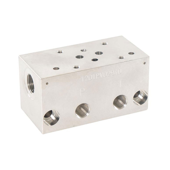 Monteringsblok for Cetop 3 ventil til Power Pack