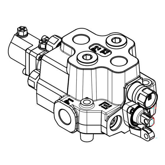 NH Hydraulikcentral RM 271 250/1P - 1601-020700 erstatter 905490