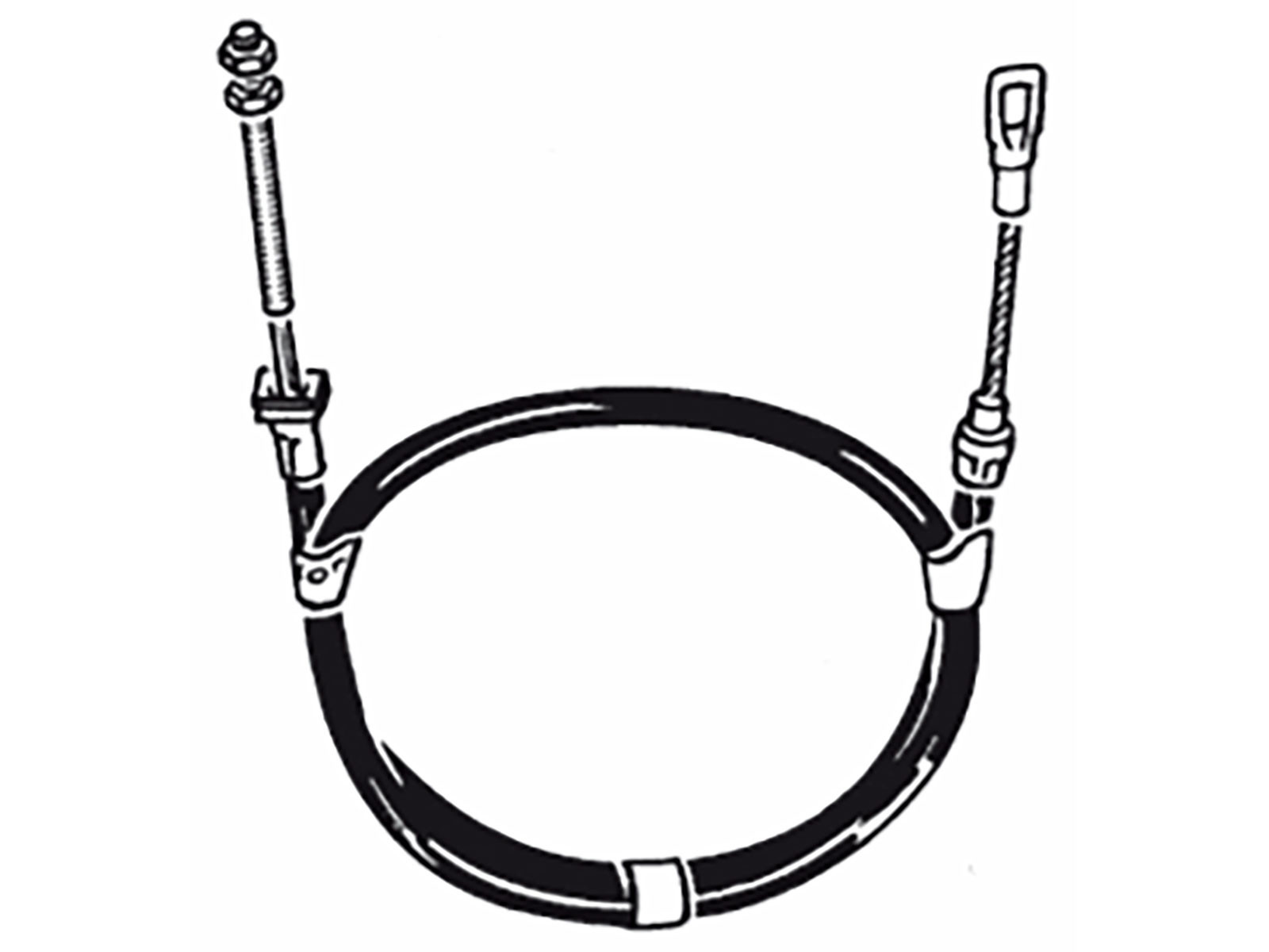 Bowdenkabel 2 m - Rockinger ROE57343