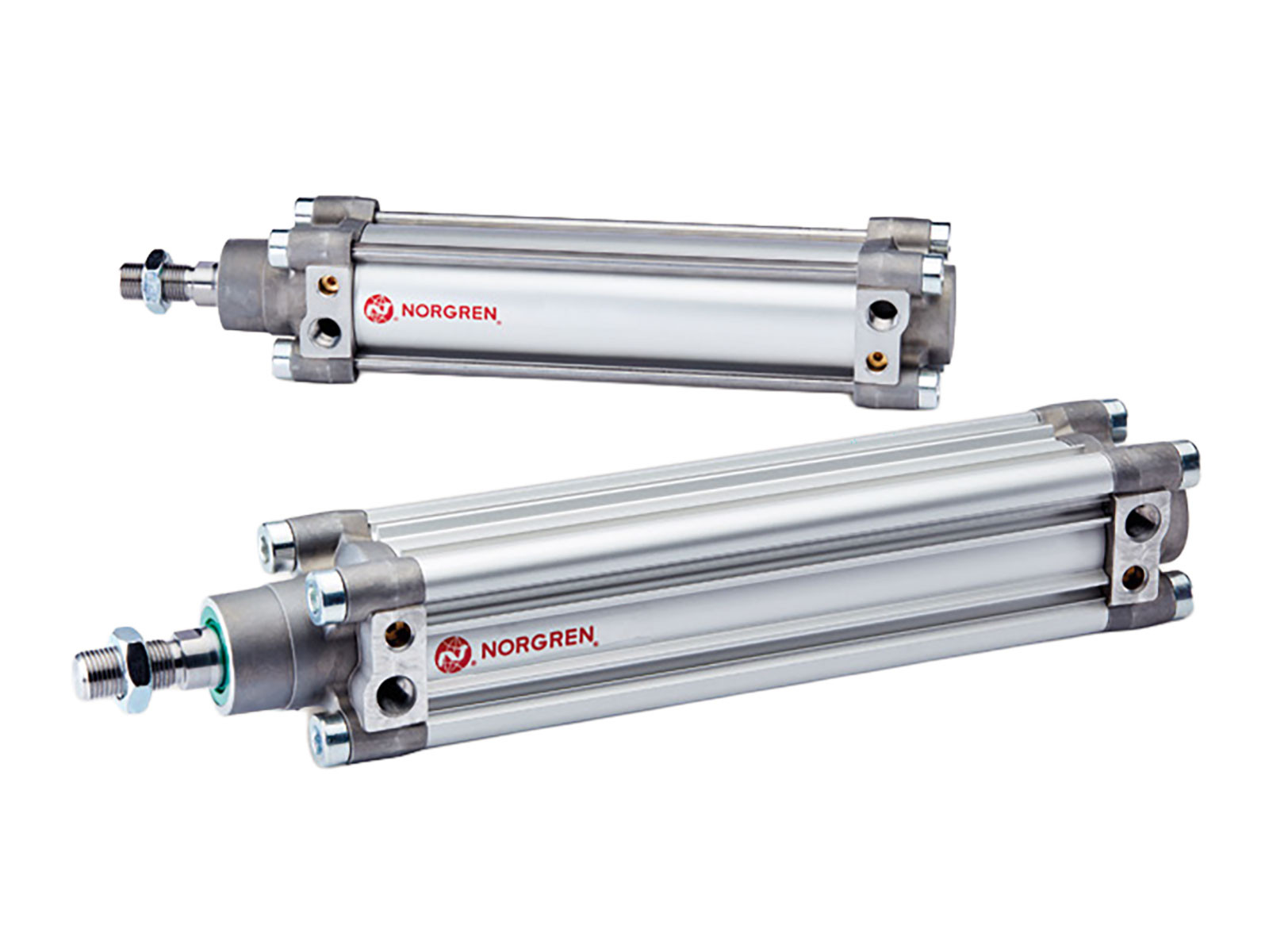 Dobbeltv. Sylinder Ø80x320mm Norgen