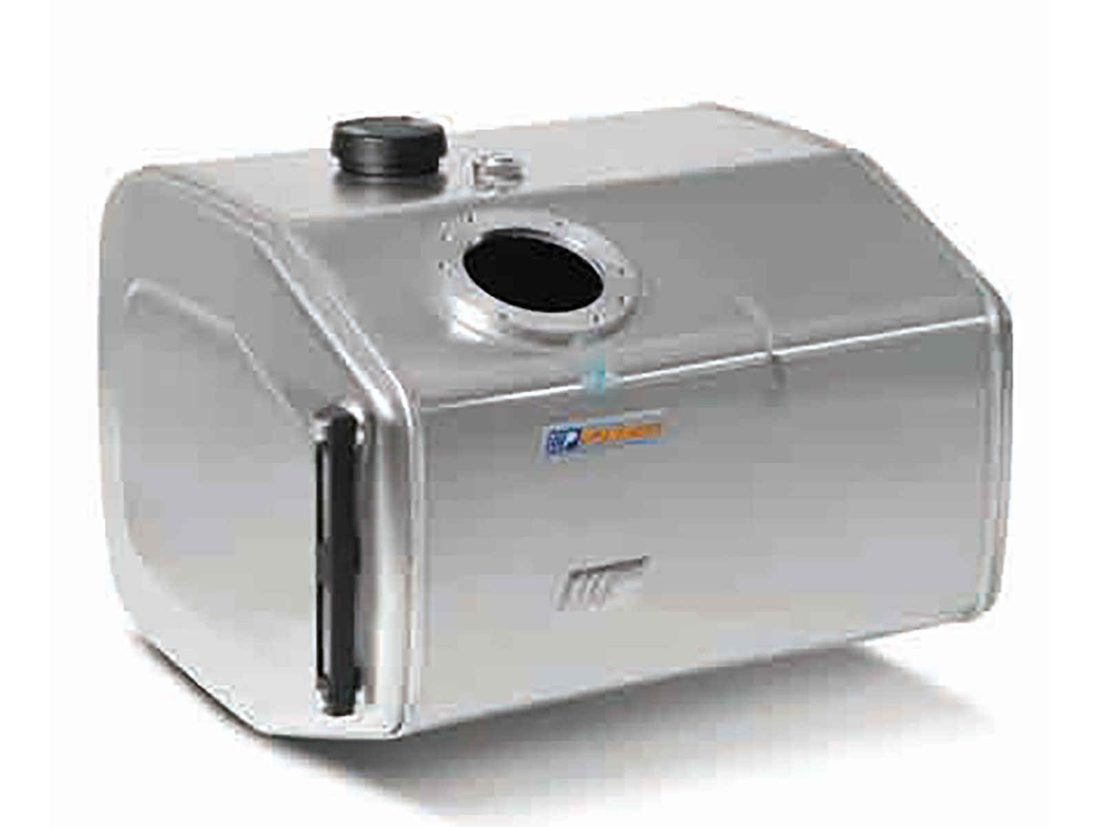 Padoan Hydtank T20 Rustfri 200 L. Skrå front. Komplett