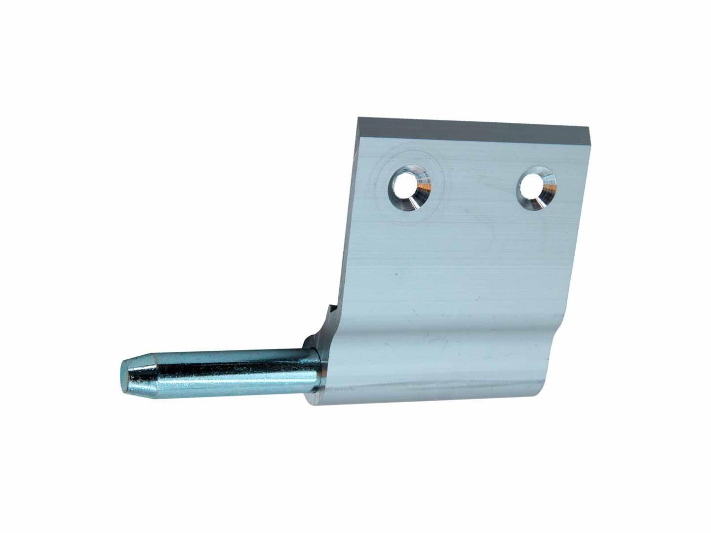 Hængsel alu V 180/90mm m/tap  - Hængselprofil B1147