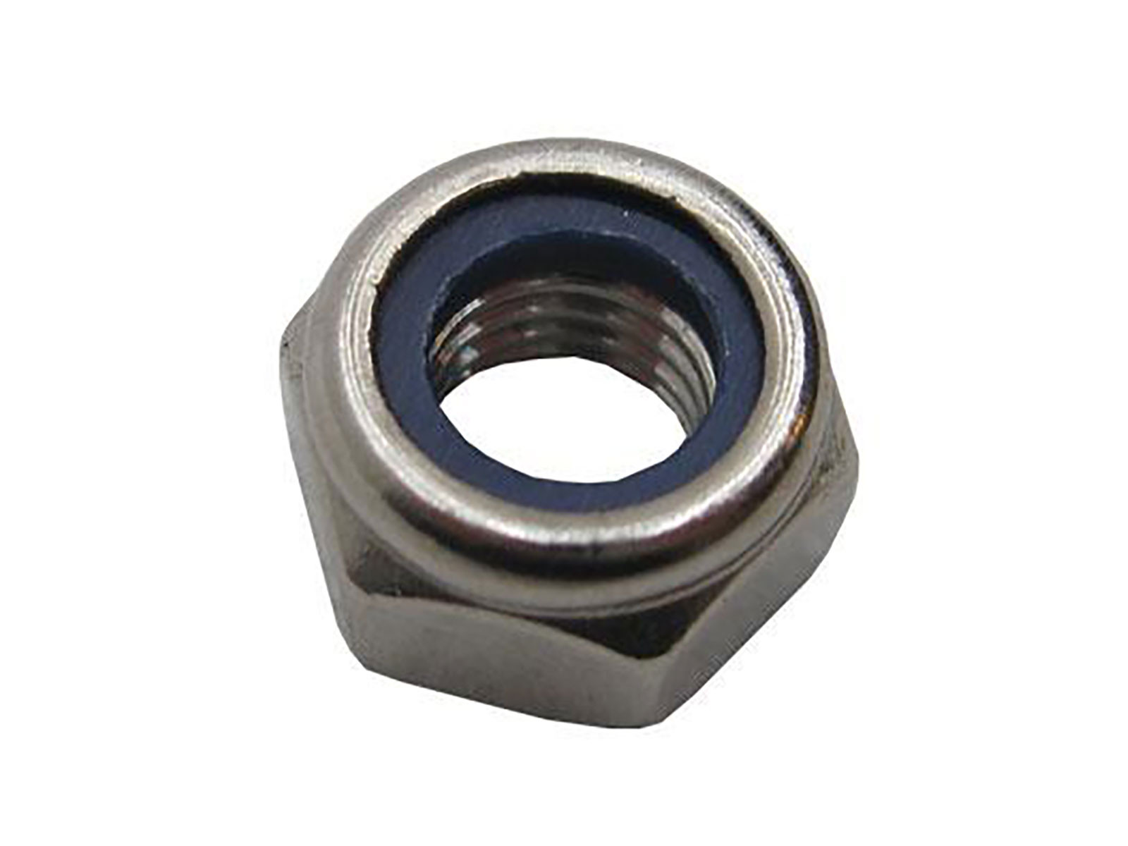 Låsemøtrik rustfri 8mm A4 - DIN985 - 1000 pr. æske - (AN 18008000)