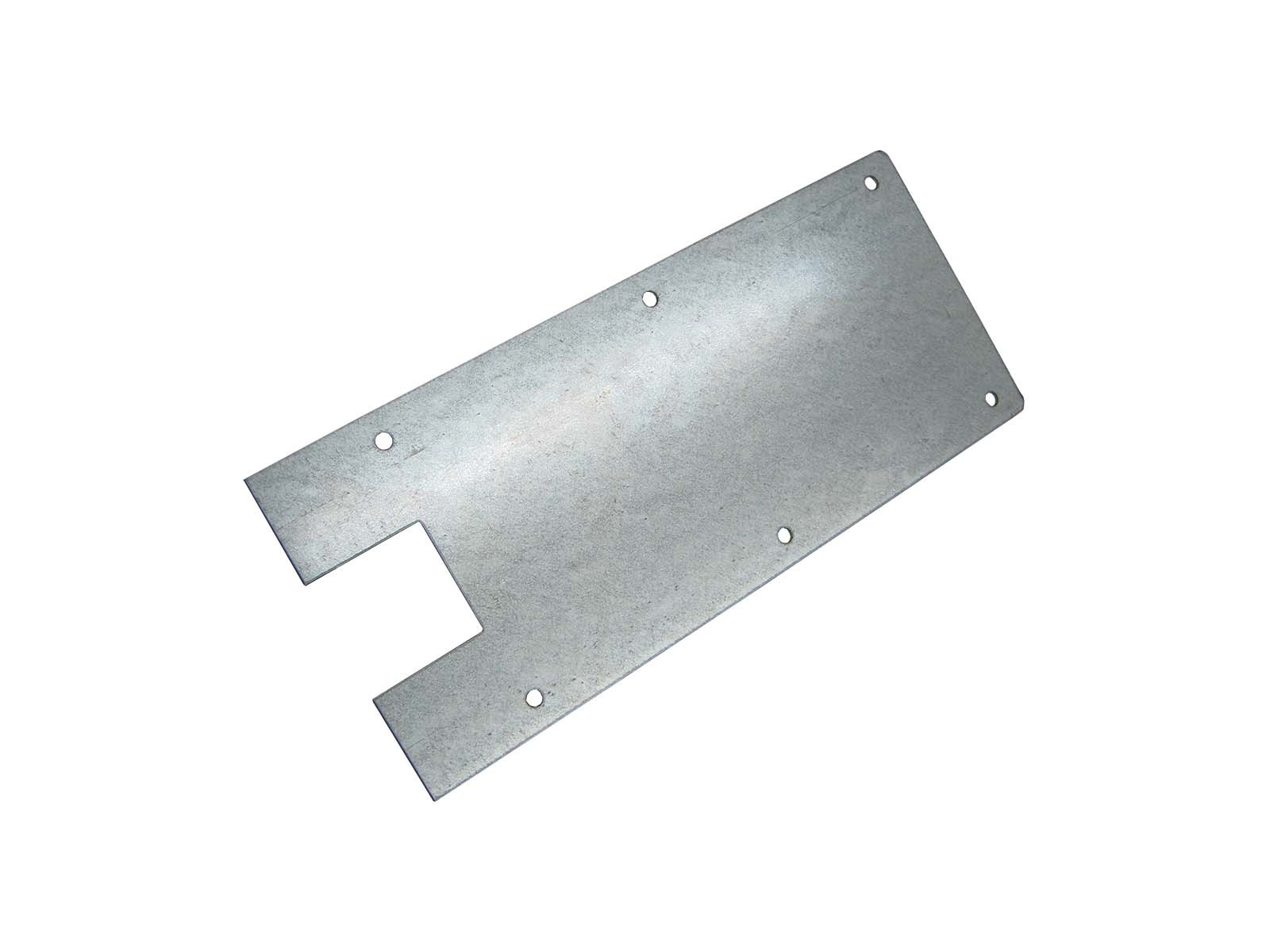 Bagplade  galvaniseret - 120