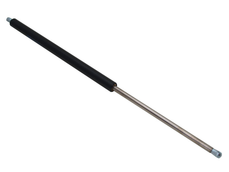 Gasfjeder 1250 N, 750 mm - Ø8 hul, M10 gevindstang