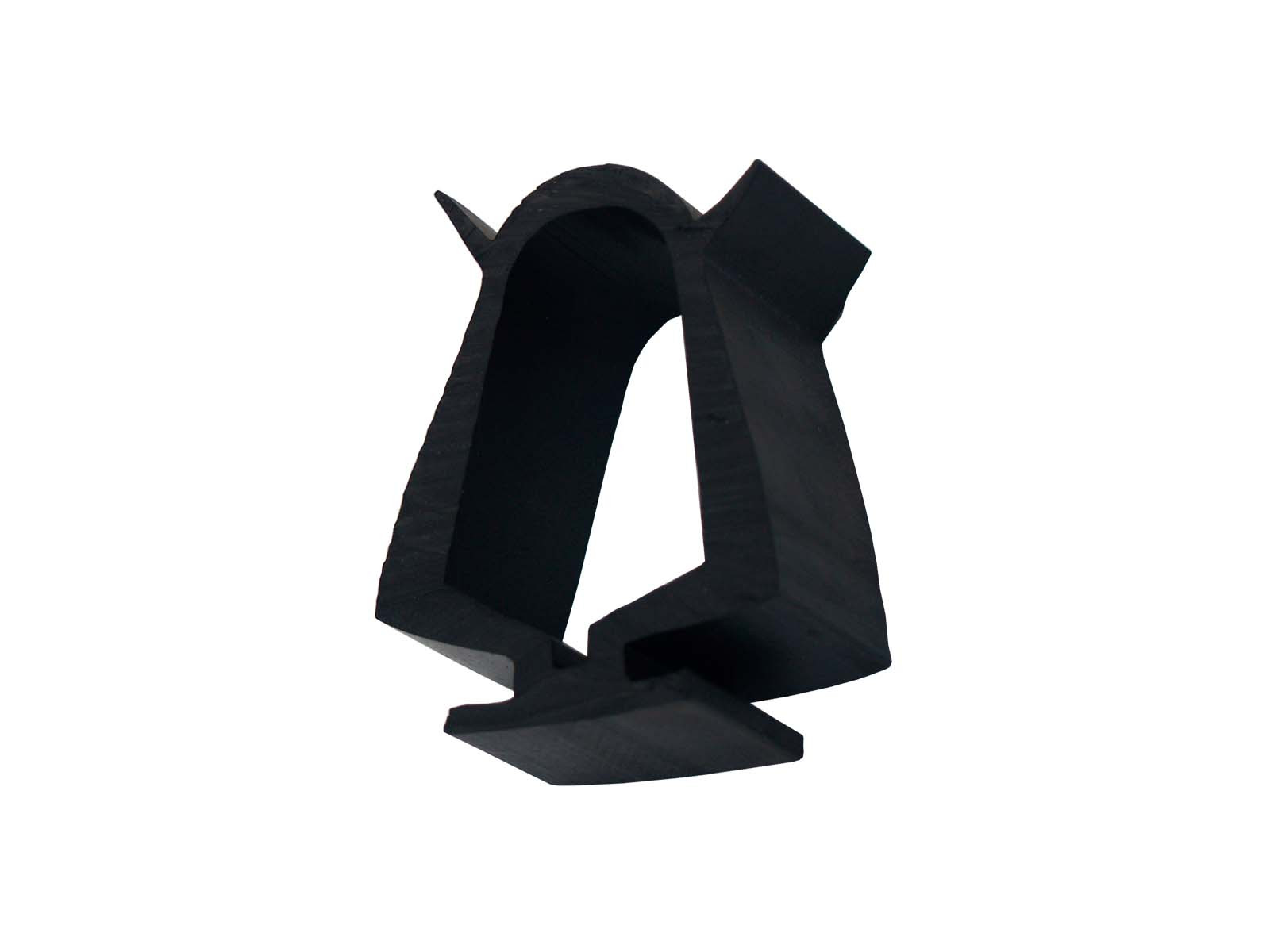 Gummiprofil med læber 25 meter