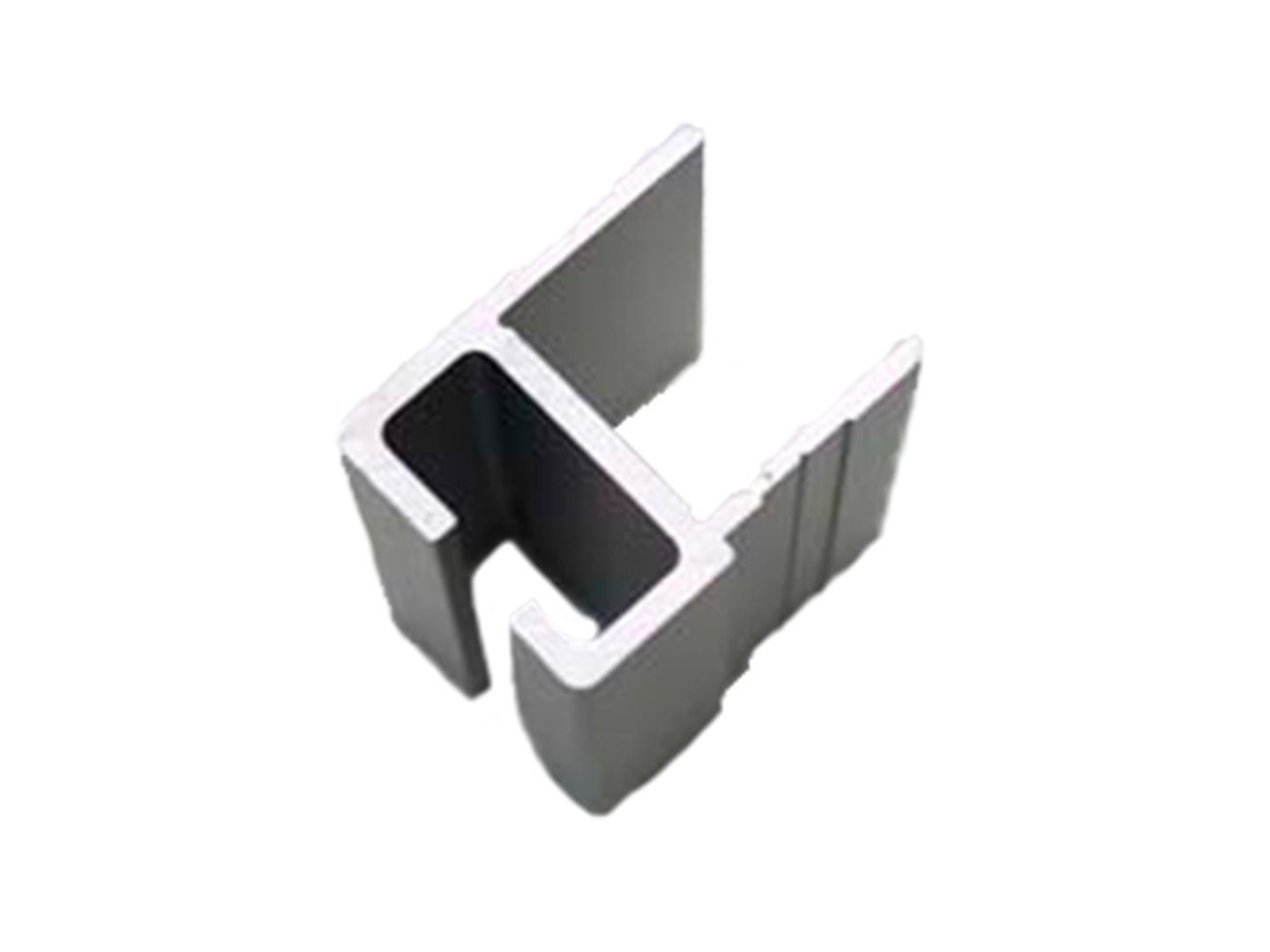 Kantprofil lemlås  6.000mm anod - B1031