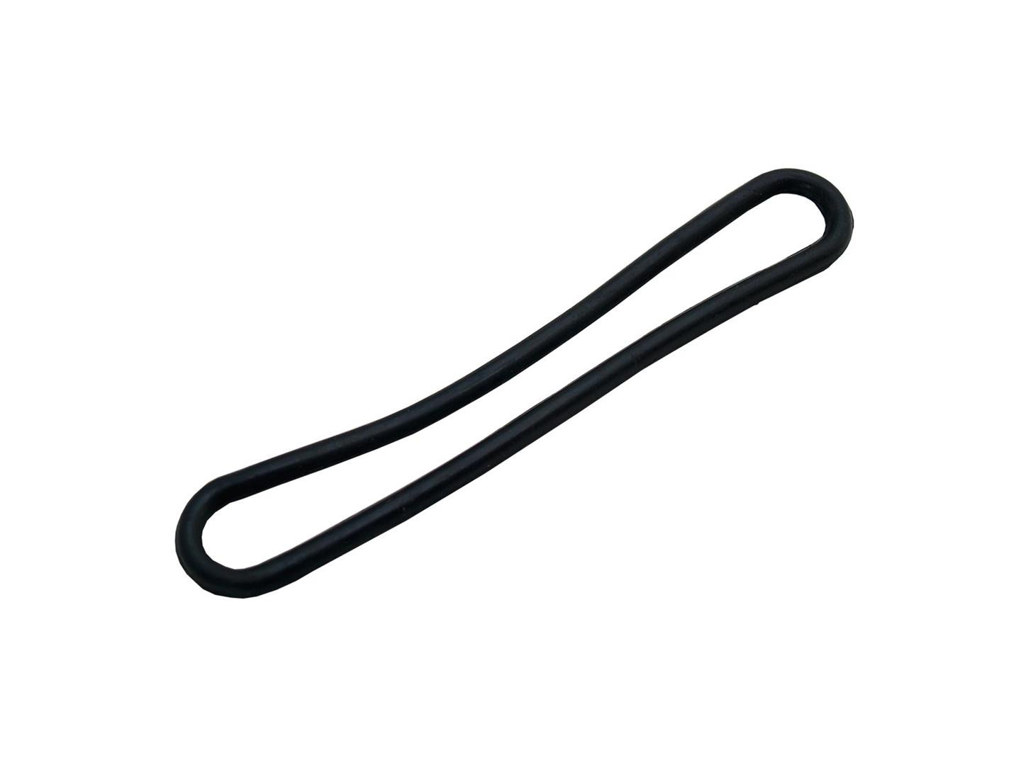 Oval gummistrop 195 mm - naturgummi