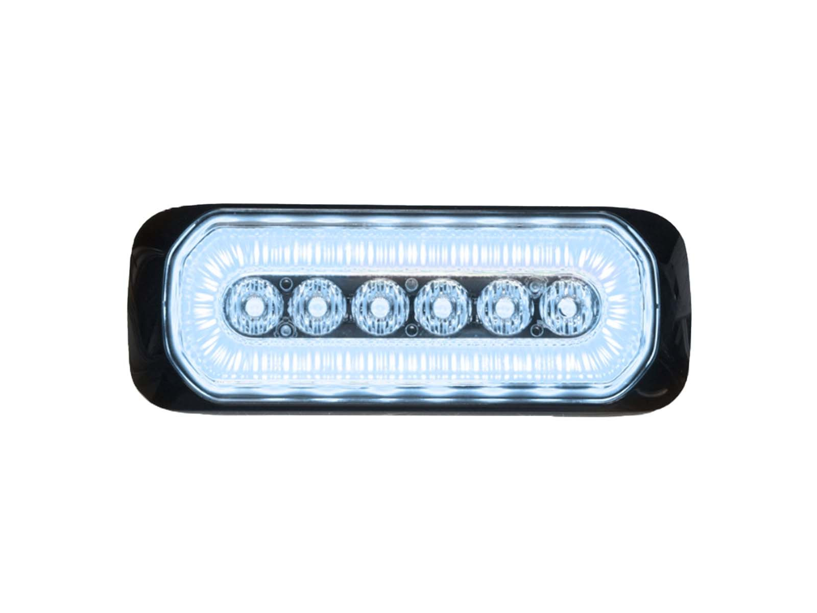 LED Blitzblink med Halo markeringsljus 12/24V