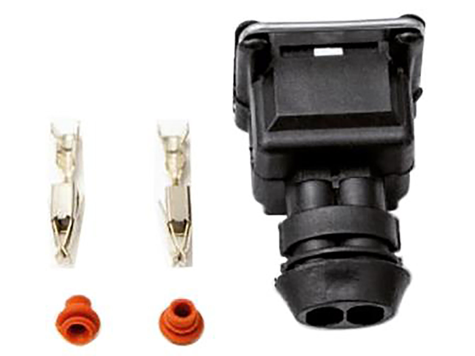 Plug for lamp, 2-pin  - DAF, Marcedes, Rvi, Scania, Volvo.