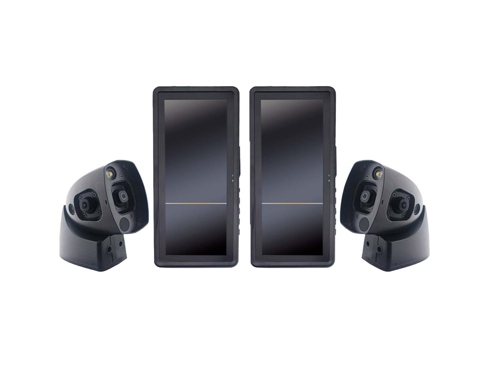 BevoCam Sidespejlkamera med kort arm højre/venstre - VD-1237 Short Arm Set