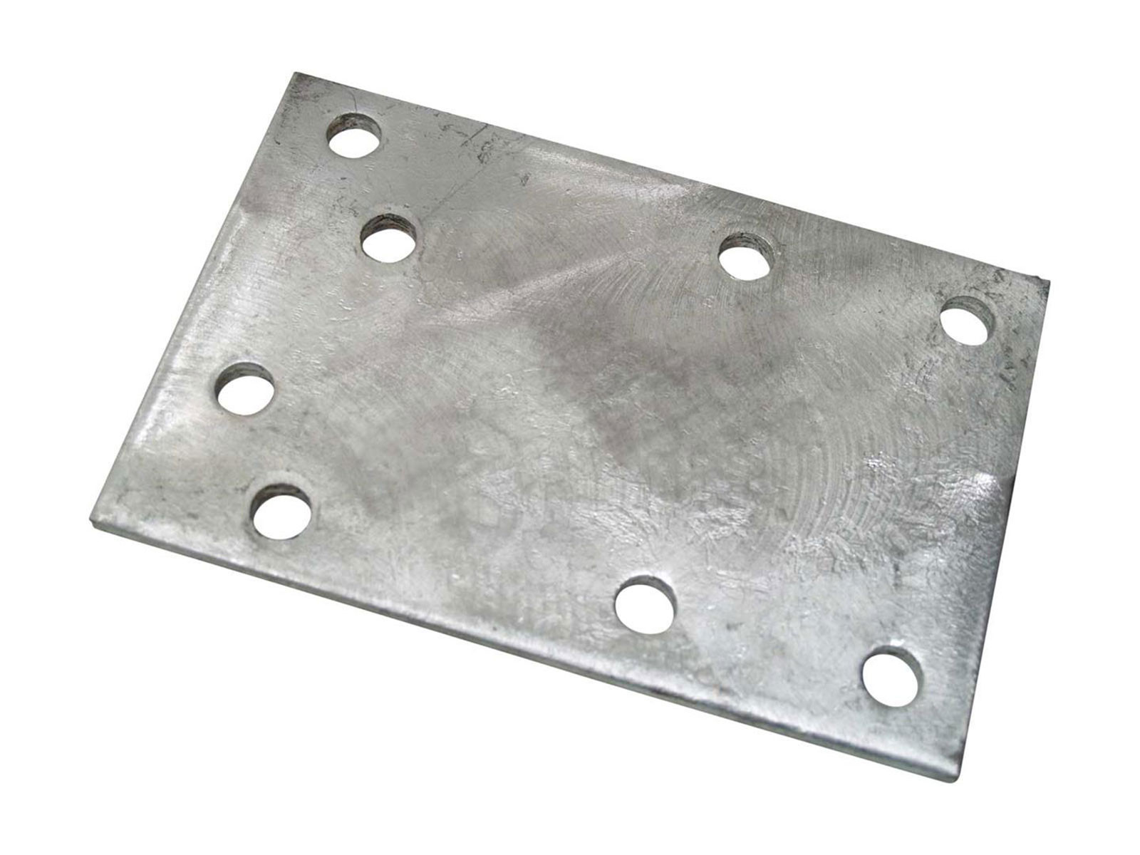 Konsolplade 8 hul, galvaniseret - 3020