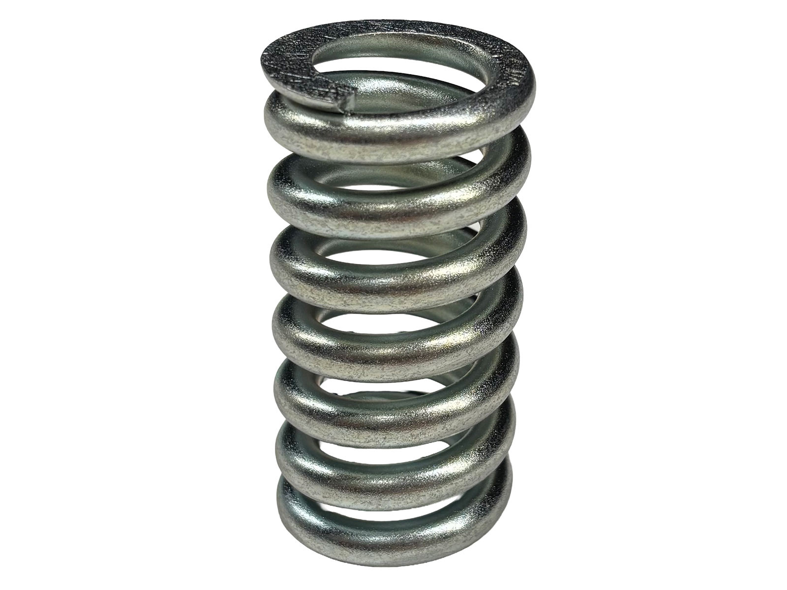 Trykfjeder f. Flexifæste 15T. - Udv.  Ø36 - Indv. Ø20 - Elgalv. - 8 mm fjederstål  - Længde ubelastet 70mm - Længde max belastet 60 mm