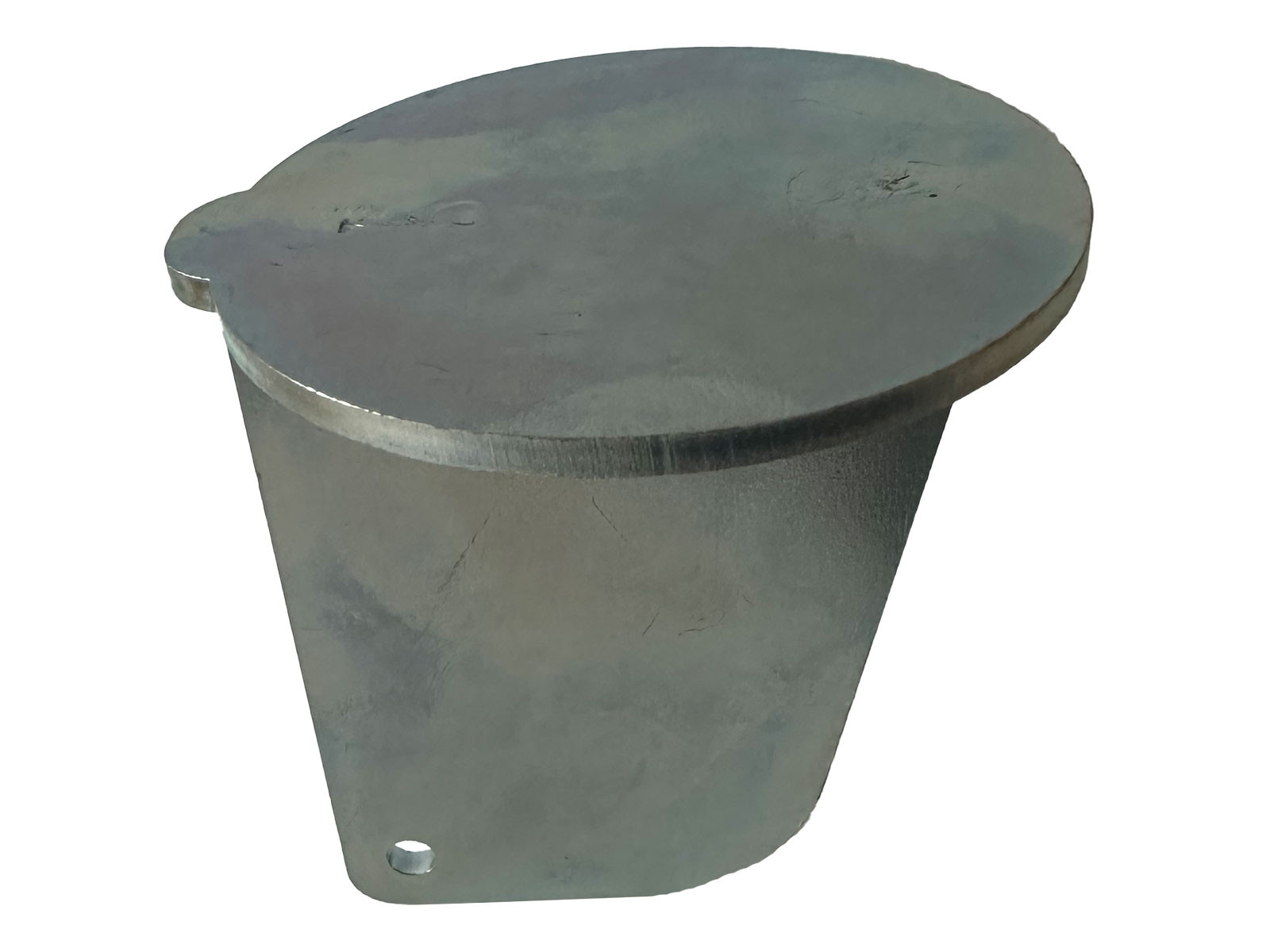 Låg til stageholder Ø67mm, zink galv