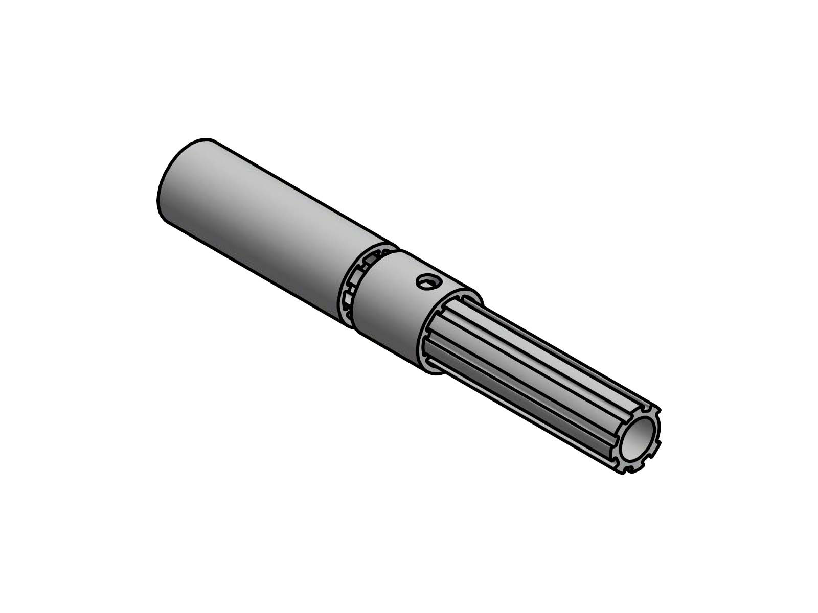 Alu.stakeforl.ø62/750 u/Bevola&nr-mærker