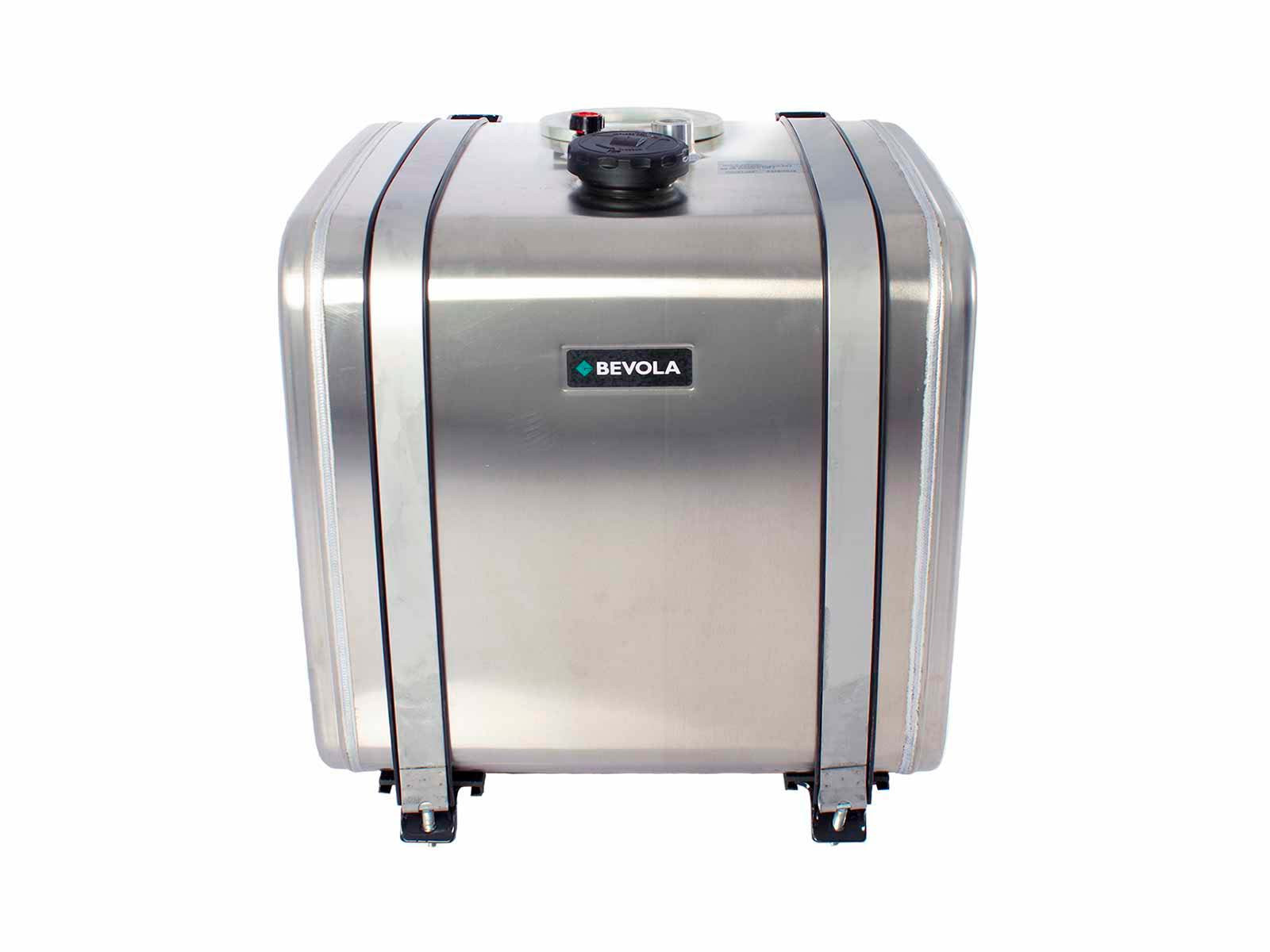 Hydrauliktank 200L, alu incl. ophæng og filter - Hydrauliktank 520x650x650mm - Returfilter GLF21 450mm 250l/min