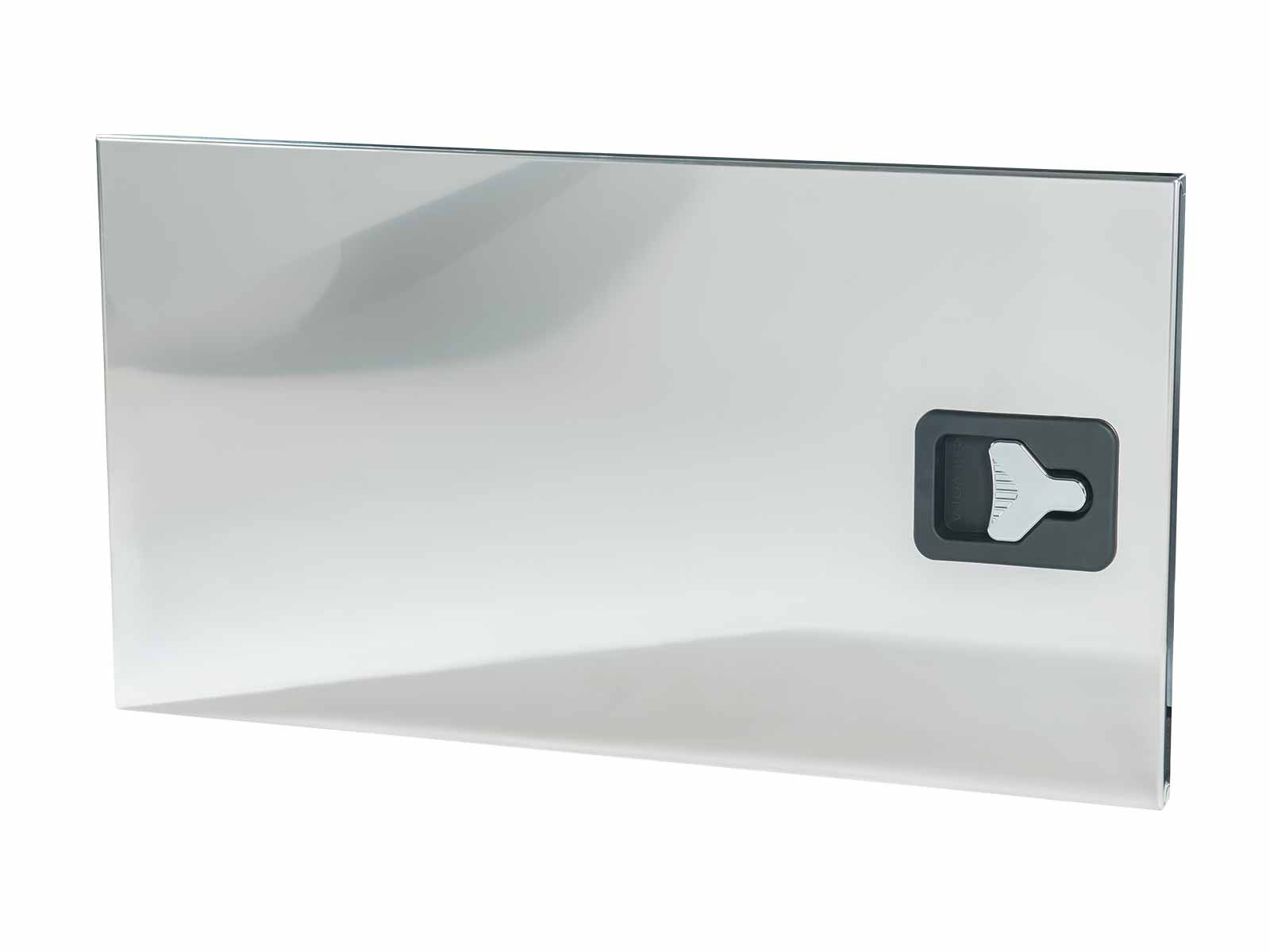 BevoBox låge rustfri sidehængt 300x500