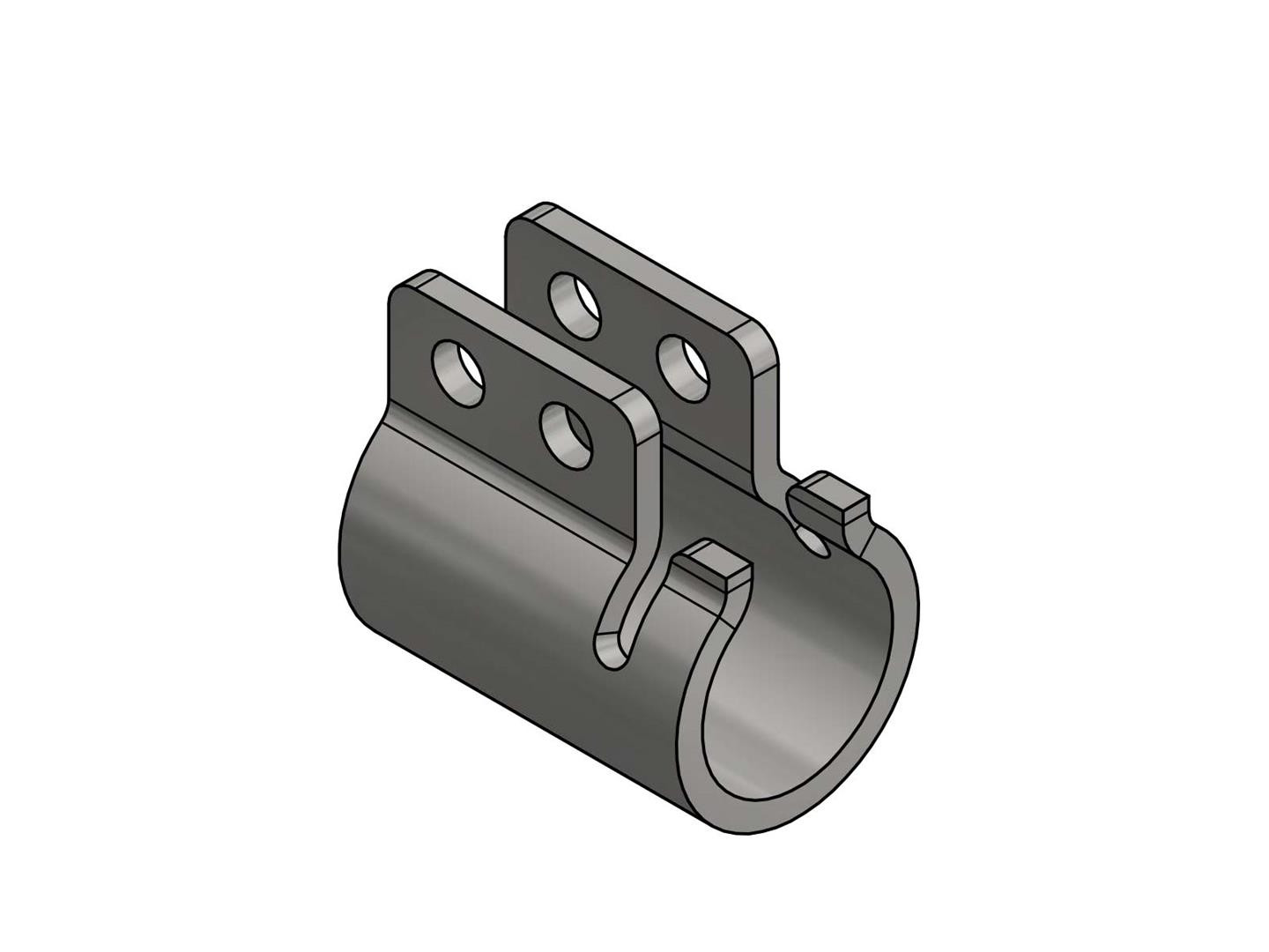 Konsol for skærmholder, ubeh. Ø42mm - Uden bolt, skive og låsemøtrik