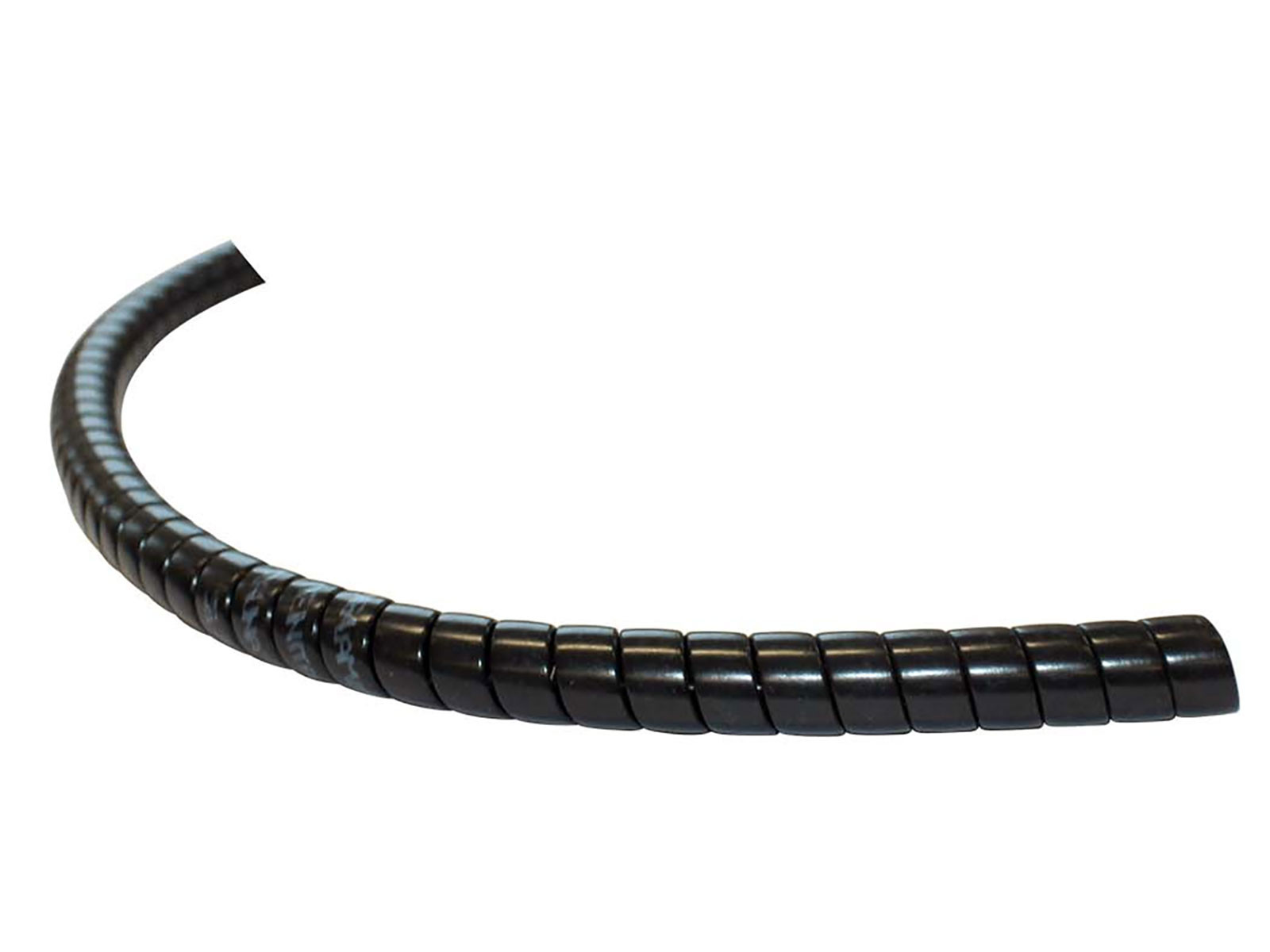 Slangebeskytter spiral Ø16/20mm 20m sort