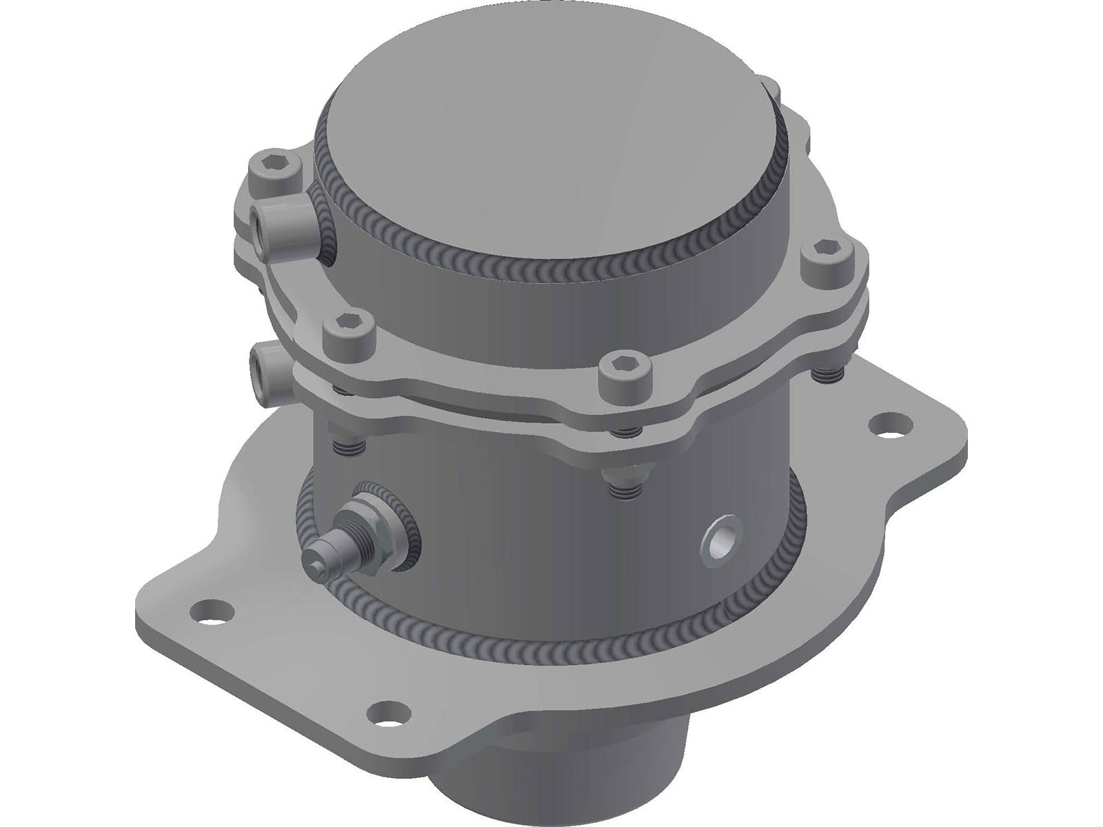 Luftcylinder træk/bære Kort model 9, uden lås - 20230755