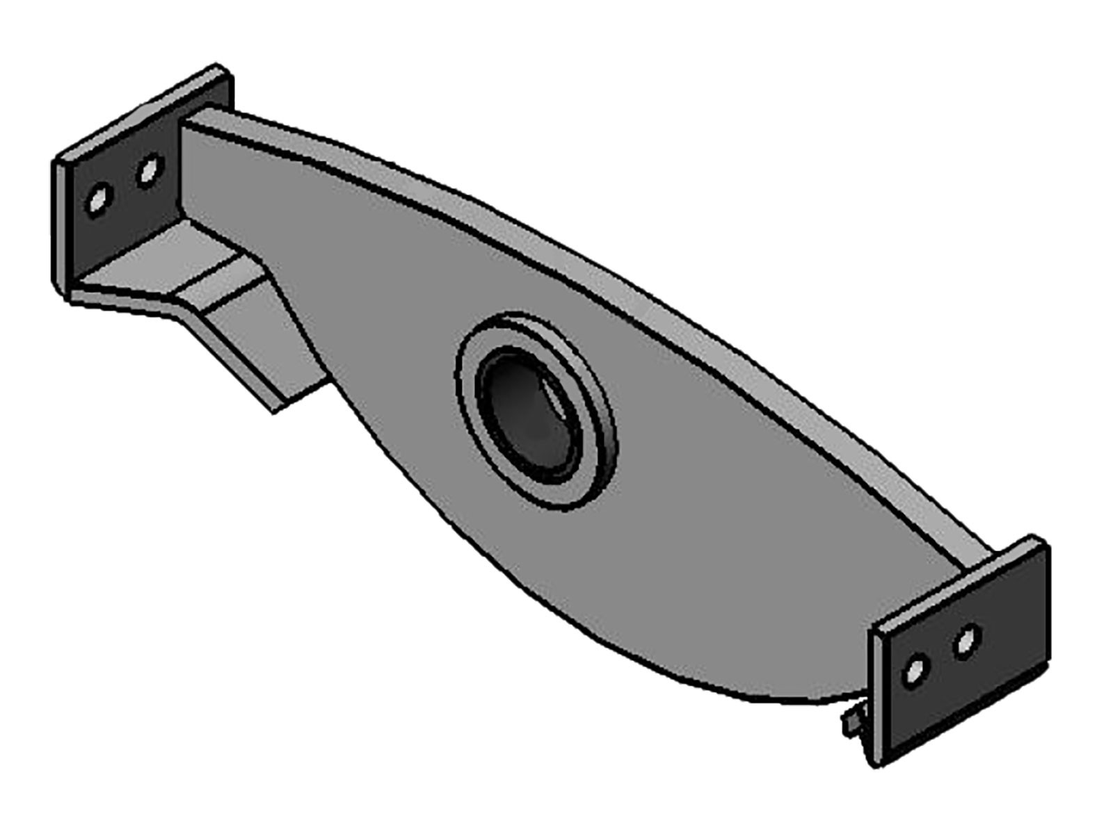 Penta Braketter for underliggende sylinder. Sett/Par