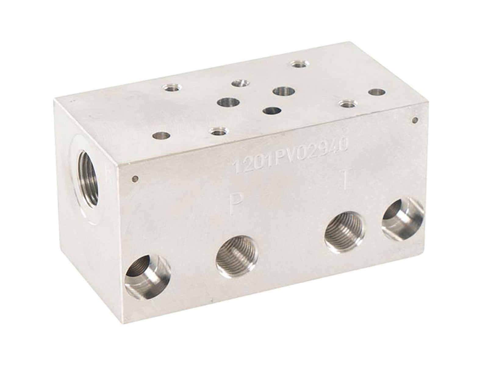 Monteringsblok for Cetop 3 ventil til Power Pack