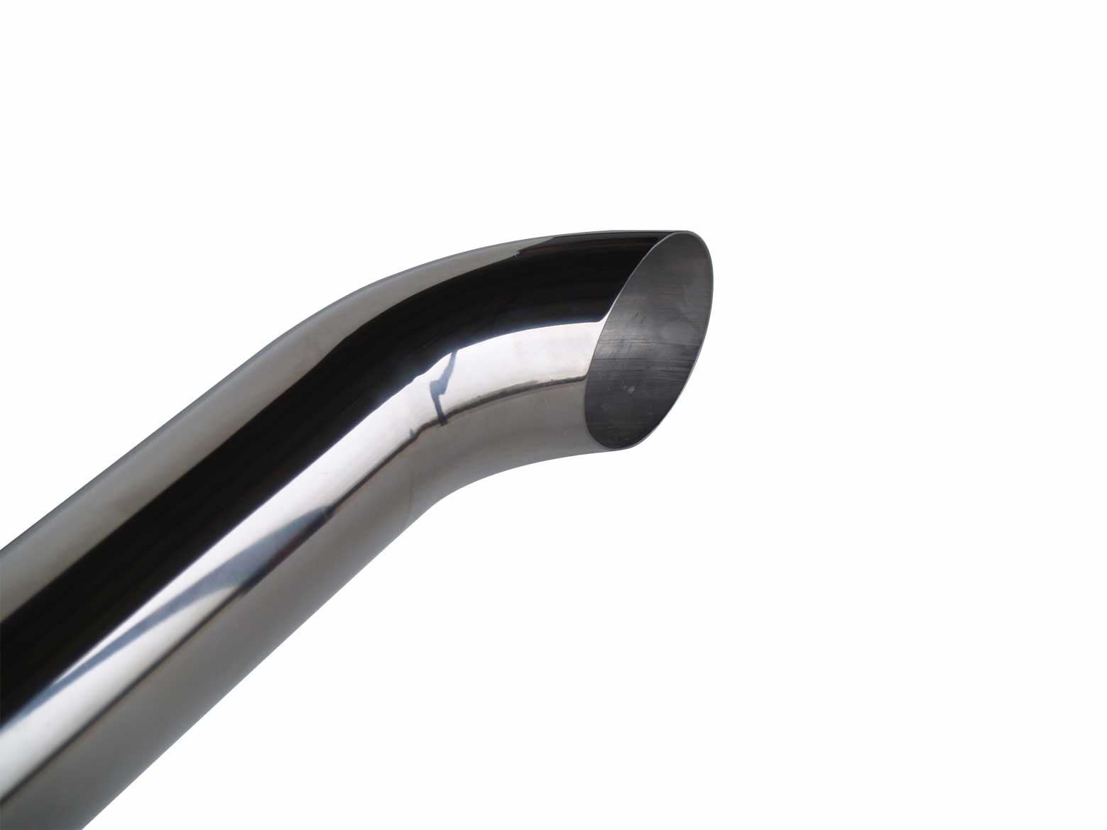 Poleret rør 127mm 1,5m incl/bøjning - 87892