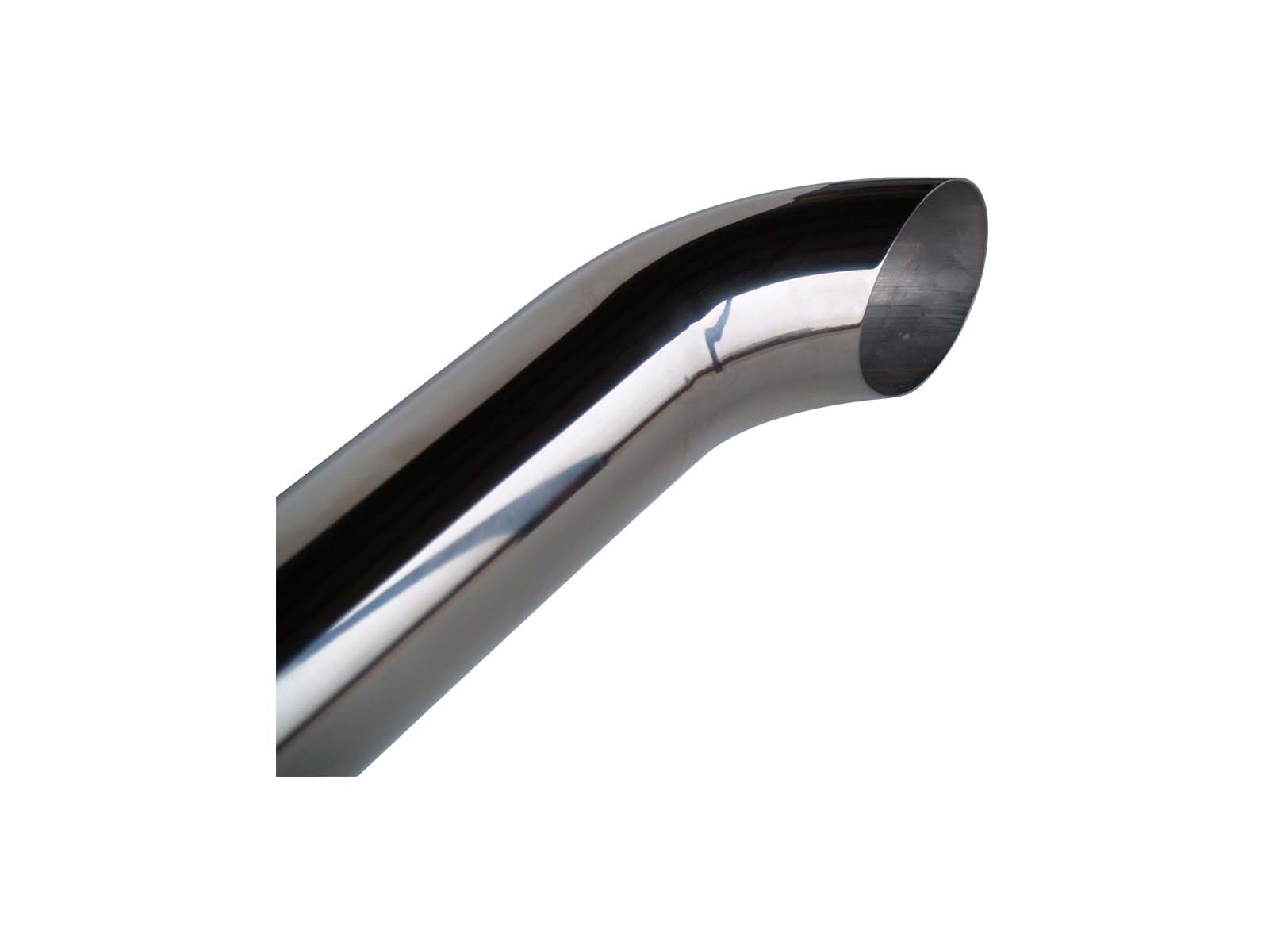 Poleret rør 127mm 2,5m incl/bøjning - 87896