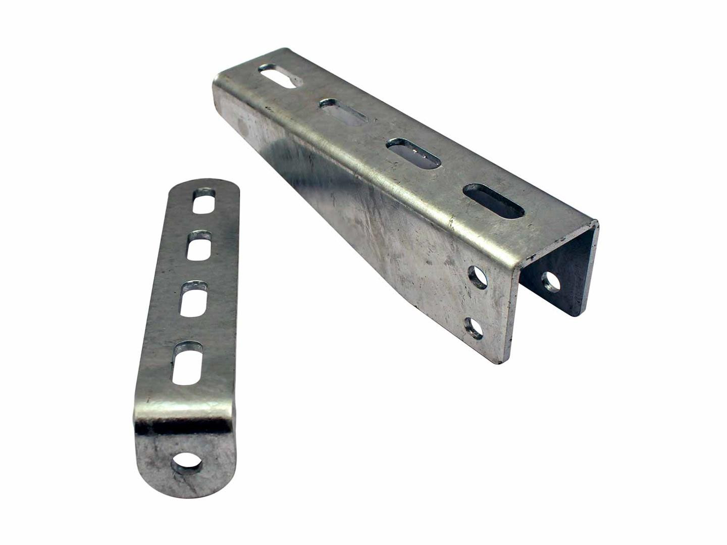 Support beslag bukket og skinne f. værktøjskasse