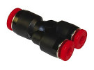 Pneufit C Push-in reduktion, Y-samler, 6 mm, plastik