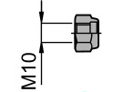 Mutter lock M10