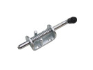Dørholder mini med fjeder, galvaniseret - 1041 - Ø12mm tap