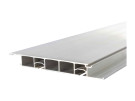 Bundprofil 40x300x2.500mm lukket profil m/lås - Med montage spor - EN AW 6005-T6 - Længdetolerance +/-2mm